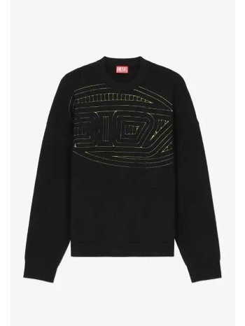 diesel ανδρικό πουλόβερ με σχέδιο με μονόγραμμα regular fit