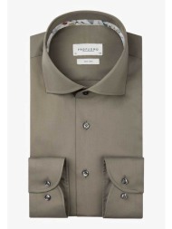 profuomo ανδρικό πουκάμισο μονόχρωμο - ppvh30003h πράσινο ανοιχτό