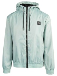 hugo boss ανδρικό μπουφάν μονόχρωμο με logo patch regular fit - 50517781 βεραμάν ανοιχτό