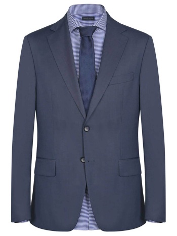 prince oliver ανδρικό σακάκι μονόχρωμο modern fit 