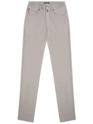 prince oliver ανδρικό τζιν παντελόνι πεντάτσεπο comfort slim fit - 10582002 μπεζ