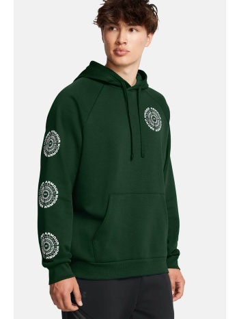 under armour ανδρική μπλούζα φούτερ με κουκούλα loose fit