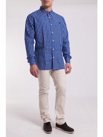 chaps ανδρικό πουκάμισο με καρό σχέδιο - f01-gcb05-fca83 σε προσφορά