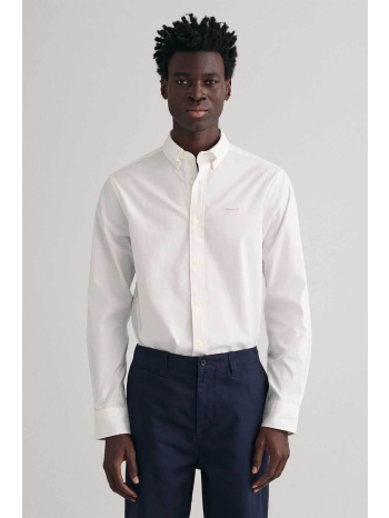 gant ανδρικό πουκάμισο button down oxford με κεντημένο