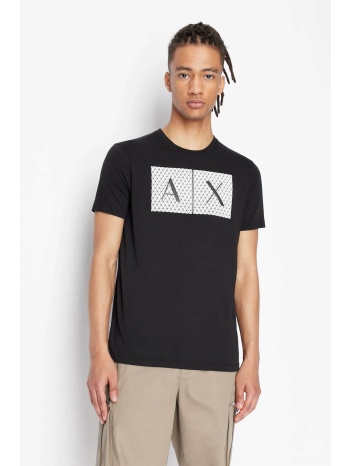 armani exchange ανδρικό t-shirt με graphic logo print