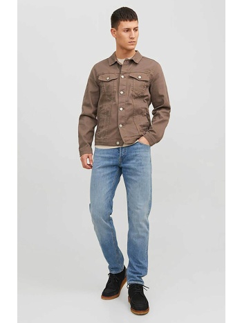 jack & jones ανδρικό τζιν παντελόνι πεντάτσεπο tapered fit σε προσφορά