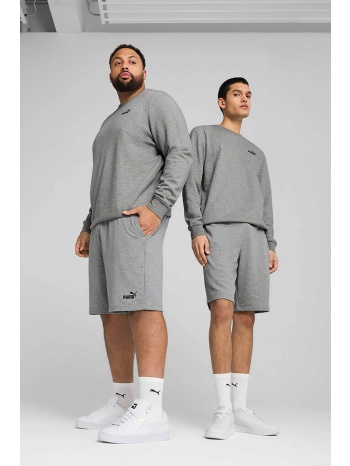 puma ανδρική βερμούδα γυμναστικής με λογότυπο `ess no. 1` 