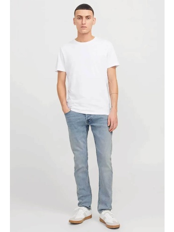 jack & jones ανδρικό τζιν παντελόνι πεντάτσεπο slim fit 