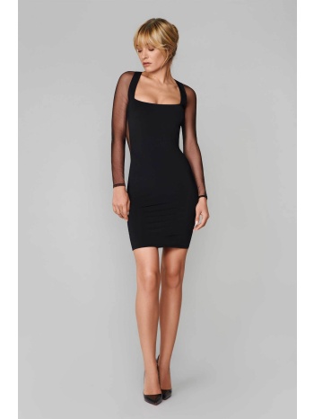 maison close γυναικείο φόρεμα mini με διαφάνεια - 561889