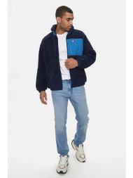 tommy jeans ανδρικό τζιν παντελόνι πεντάτσεπο με κεντημένο λογότυπο straight fit - dm0dm20182 denim 