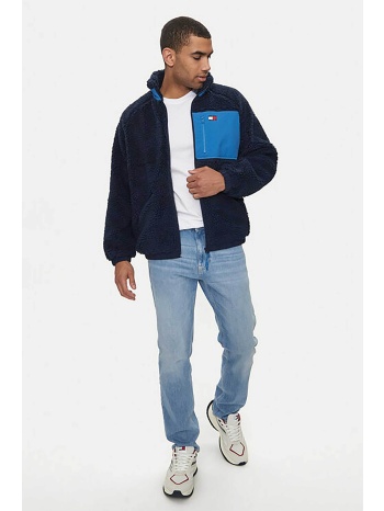 tommy jeans ανδρικό τζιν παντελόνι πεντάτσεπο με κεντημένο σε προσφορά