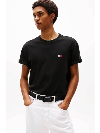 tommy jeans ανδρικό t-shirt με κεντημένο λογότυπο στο