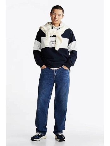 tommy jeans ανδρικό τζιν παντελόνι πεντάτσεπο straight fit σε προσφορά