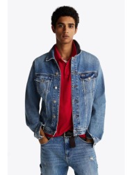 tommy jeans ανδρικό denim jacket - dm0dm21098 denim blue