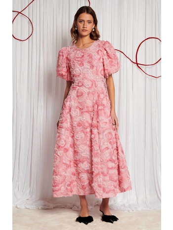 sister jane γυναικείο maxi φόρεμα `rose finch tulle` 