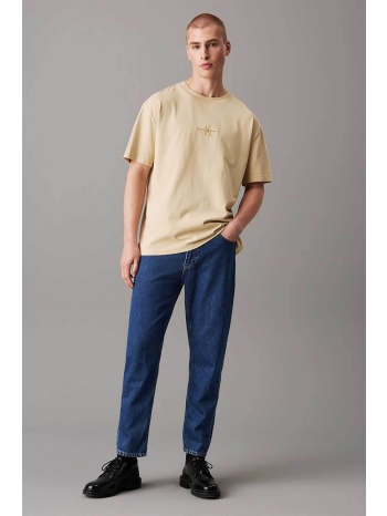 ck jeans ανδρικό τζιν παντελόνι πεντάτσεπο με λογότυπο σε προσφορά