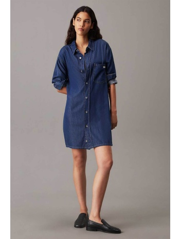 ck jeans γυναικείο mini φόρεμα denim regular fit 