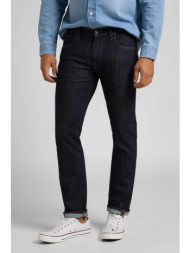 lee® ανδρικό τζιν παντελόνι - 112118346-** denim blue σκούρο