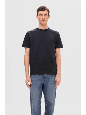 selected ανδρικό t-shirt μονόχρωμο regular fit - 16092769