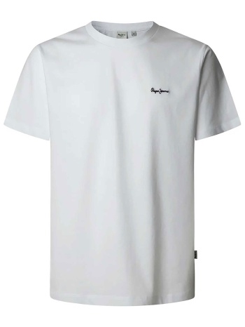 pepe jeans ανδρικό t-shirt με logo print regular fit `back σε προσφορά