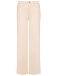 dkny γυναικείο τζιν παντελόνι πεντάτσεπο - dj4m4119 κρέμ