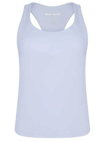 dkny γυναικεία αμάνικη αθλητική μπλούζα με λογότυπο 