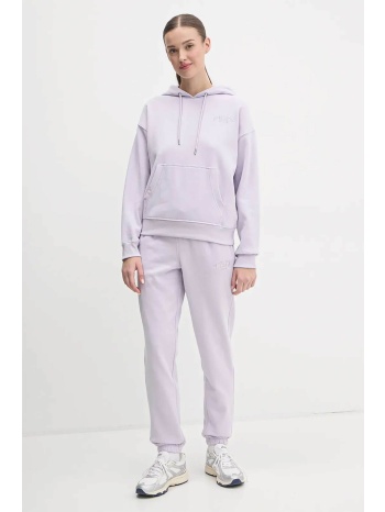 dkny γυναικείο παντελόνι φόρμας μονόχρωμο - dp4p3471 λιλά