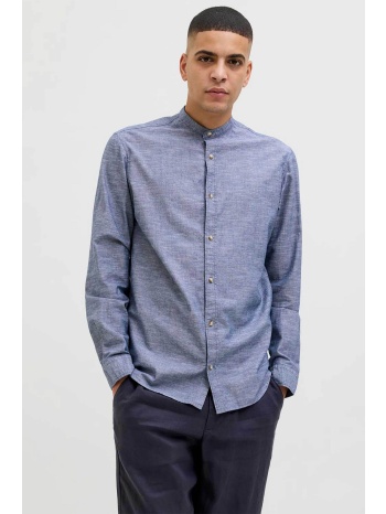 jack & jones ανδρικό πουκάμισο με μικροσχέδιο comfort fit 