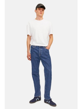 jack & jones ανδρικό τζιν παντελόνι πεντάτσεπο μονόχρωμο σε προσφορά