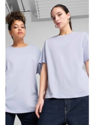 puma γυναικείο αθλητικό t-shirt relaxed fit `ess` - 684971 λιλά