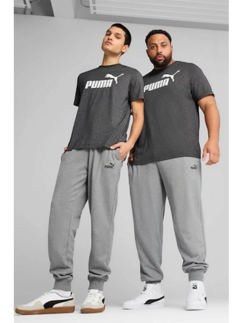 puma ανδρικό παντελόνι φόρμας με λάστιχο στο κάτω μέρος