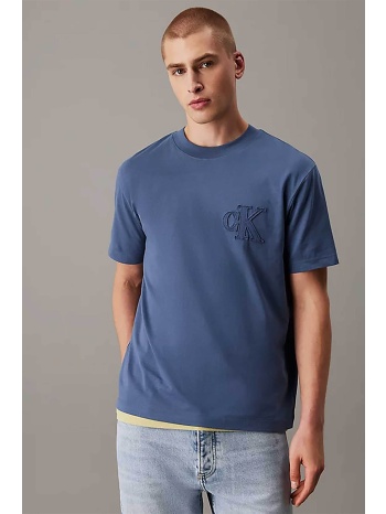 calvin klein jeans ανδρικό t-shirt με κεντημένο monogram