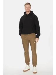 calvin klein jeans ανδρικό παντελόνι cargo μονόχρωμο skinny fit - j30j327614 καφέ
