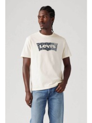 levi`s® ανδρικό t-shirt με σταμπωτό λογότυπο standard fit `classic` - 224911811 λευκό