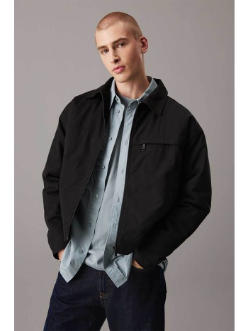 calvin klein jeans ανδρικό jacket μονόχρωμο regular fit 