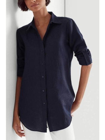 lauren ralph lauren γυναικείο λινό πουκάμισο με μανίκι σε προσφορά