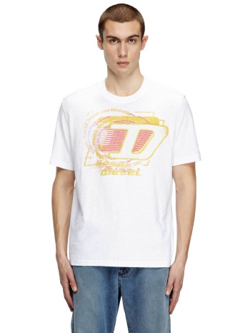 diesel ανδρικό t-shirt rerular fit `t-adjust-r11`  σε προσφορά