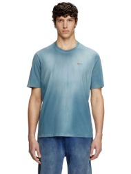diesel ανδρικό t-shirt rerular fit `t-adjust-r15` - s25a166210pkal μπλε ανοιχτό