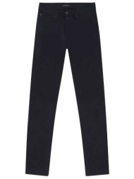 prince oliver ανδρικό τζιν παντελόνι πεντάτσεπο slim fit - 10582005 μαύρο