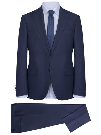 prince oliver ανδρικό κοστούμι μoνόχρωμο modern fit 