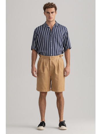 gant ανδρική ψηλόμεση βερμούδα μονόχρωμη `safari sports`  σε προσφορά