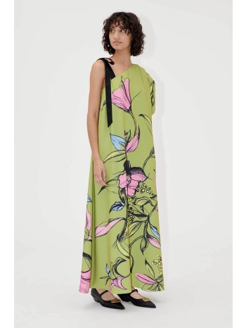 stine goya γυναικείο φόρεμα maxi με floral print `pencil
