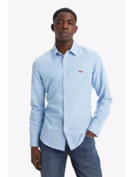 levi`s® ανδρικό πουκάμισο μονόχρωμο slim fit - 866250005 γαλάζιο