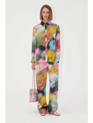 stine goya γυναικείο παντελόνι με floral print `liquid floral` - sg-ss25-p009-2263 πολύχρωμο