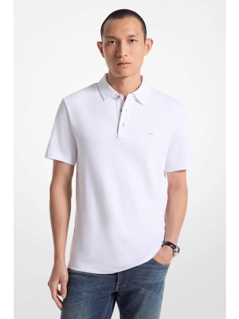 michael kors ανδρική μπλούζα πόλο κοντομάνικη με κεντημένο