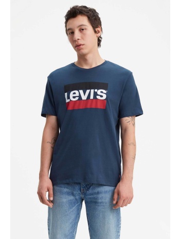 levi`s® ανδρικό t-shirt μονόχρωμο με graphic print standard