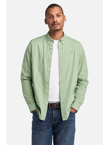 timberland ανδρικό πουκάμισο button down με κεντημένο tree