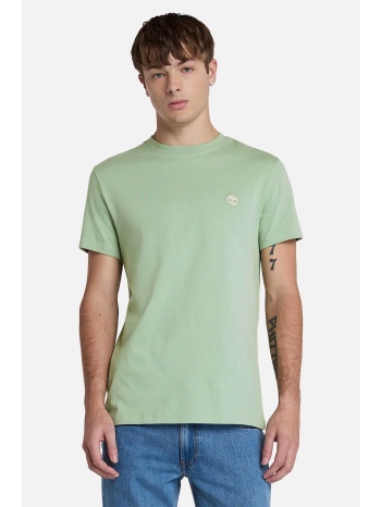 timberland ανδρικό t-shirt με κεντημένο tree logo slim fit
