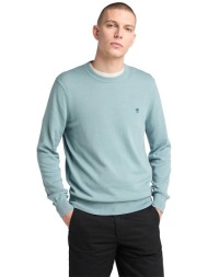 timberland ανδρικό πουλόβερ με κεντημένο tree logo regular fit `williams river` - tb0a2bmm7581 μπλε 
