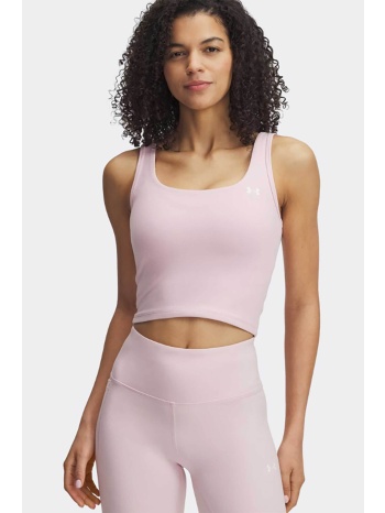 under armour γυναικείο αθλητικό τοπ αμάνικο - 6007656 ροζ